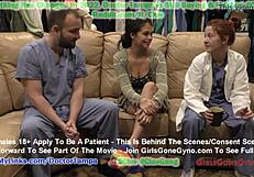 Clov Angel Santana's first gyno exam caught secretly by Doctor Tampa