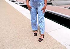 Curious French Amateur Aurorra Experiences First Anal Sex