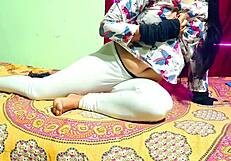 Indian schoolgirl has a good feeling to love making and extra special sex with her boyfriend in village