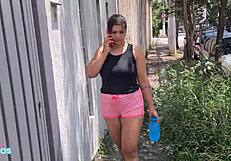 Made Lover Slave with Anal Gaping and Cum in Mouth!