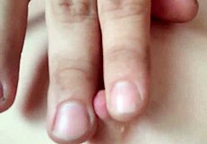 close up pulsing creampie orgasm with natural tits