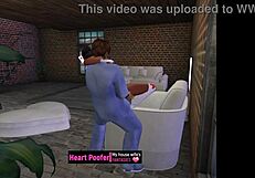 Cartoon Medic Shows New Trainee Around the Facility