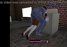 Cartoon Medic Shows New Trainee Around the Facility