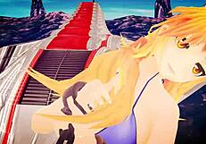 Erotic dancing in mmd r18 engel scene