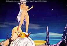 Erotic dancing in mmd r18 engel scene