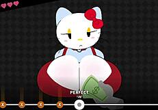 i play beatbanger hellokitty game