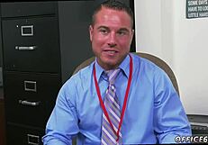 straight boy teen 18+ turns gay for bonus in hot movie scene.