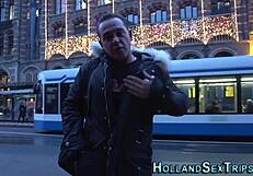 Black teen harlots giving blowjobs to their white dick zak charms: a dutch blonde in stockings for hardcore sex with santa