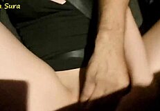 Little Horn Gives To Uber Driver For Payment.