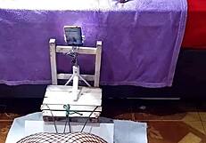 exhibitionist babe bent over in doggy style 😜