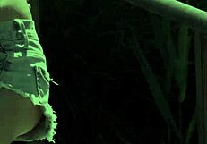 Sweet Babe Buttfucking Passionately Outdoors