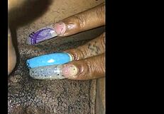 Nasty crossdresser sucks monster cock roughly