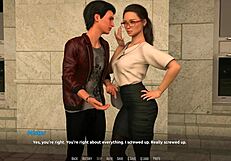 Anna becomes a rockstar in this roleplay scene.