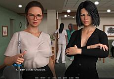 Anna becomes a rockstar in this roleplay scene.