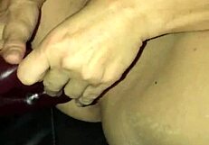 she teases with that big cock before double penetration