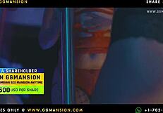 Kneeling in 4 and fingering each other!