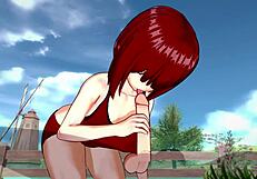 Big Tits and Ass in 3D Hentai Sex