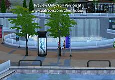 Sexercise: horny girlfriend blows cock in gym?