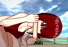 Big Tits and Ass in 3D Hentai Sex