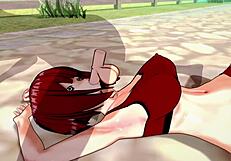 Big Tits and Ass in 3D Hentai Sex