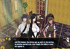 Horror mansion ep1 - footjob under desk