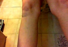 Teen 18+ masturbates in bathroom shower, squirting wetly for amateurs.