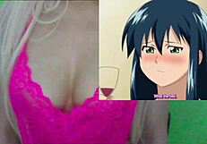 Tiny guy enters girls' pussies in hentai episode