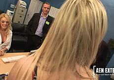 Fucking the New Secretaries with Intense Passion