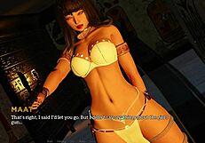 Eternum gameplay episode 3: Animated sex scenes of thighjob and other