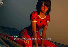 Eternum gameplay episode 3: Animated sex scenes of thighjob and other