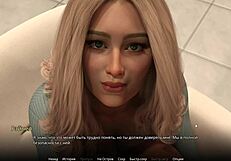 3D cartoon game with big tits and deepthroat