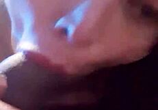 pamela pantera gives pornographic blowjob