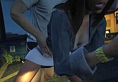 gta 5 online character scores a wild hooker service in the car