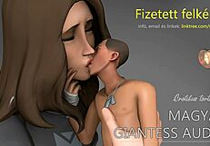 Giantess Áriásn Delivers Erotic Hungarian Audio for Tall Fetish Fans