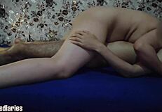 She Sucks the cock and cums hard Riding the black snake