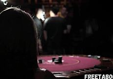 Does busty pawg lena paul get fucked in a rough gangbang for dad's money?