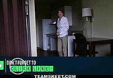 girl sucks cock then fucked cum covered 💦