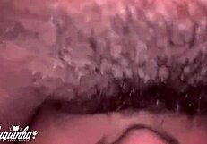 Monster Pussy Orgasms In Hairy Brazilian Lesbian Cumshot Halloween Video