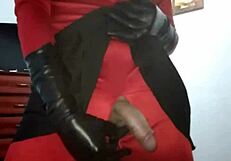 Hot Transvestite Anal Action