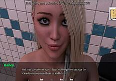 Wvm 53 passionately licks Bailey's smooth shaved pussy.