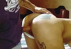 Do you want me to suck your cock while you fuck my shaved pussy?