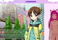 Vtuber masturbates while playing go go nippon part 2