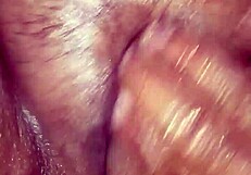 I filmed my pussy fingering on our first night in 2021, closeup outdoor masturbation.