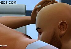 hot love with liberty lee in sims 4 wedding scene