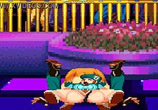 Who wins in Bao vs Jill hentai battle?