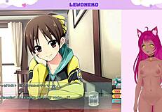 Vtuber masturbates while playing go go nippon part 2