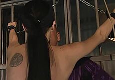 Dirty Cops Dominate the Perfect Whore Aliz in Wild Bound Action. See Her Take It All!