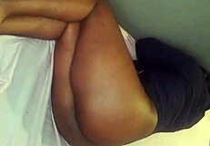 african amateur gets bbc from the side