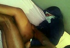 african amateur gets bbc from the side