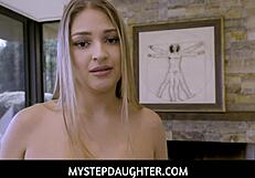 I transform my teen step-daughter into a baddie with blowjobs